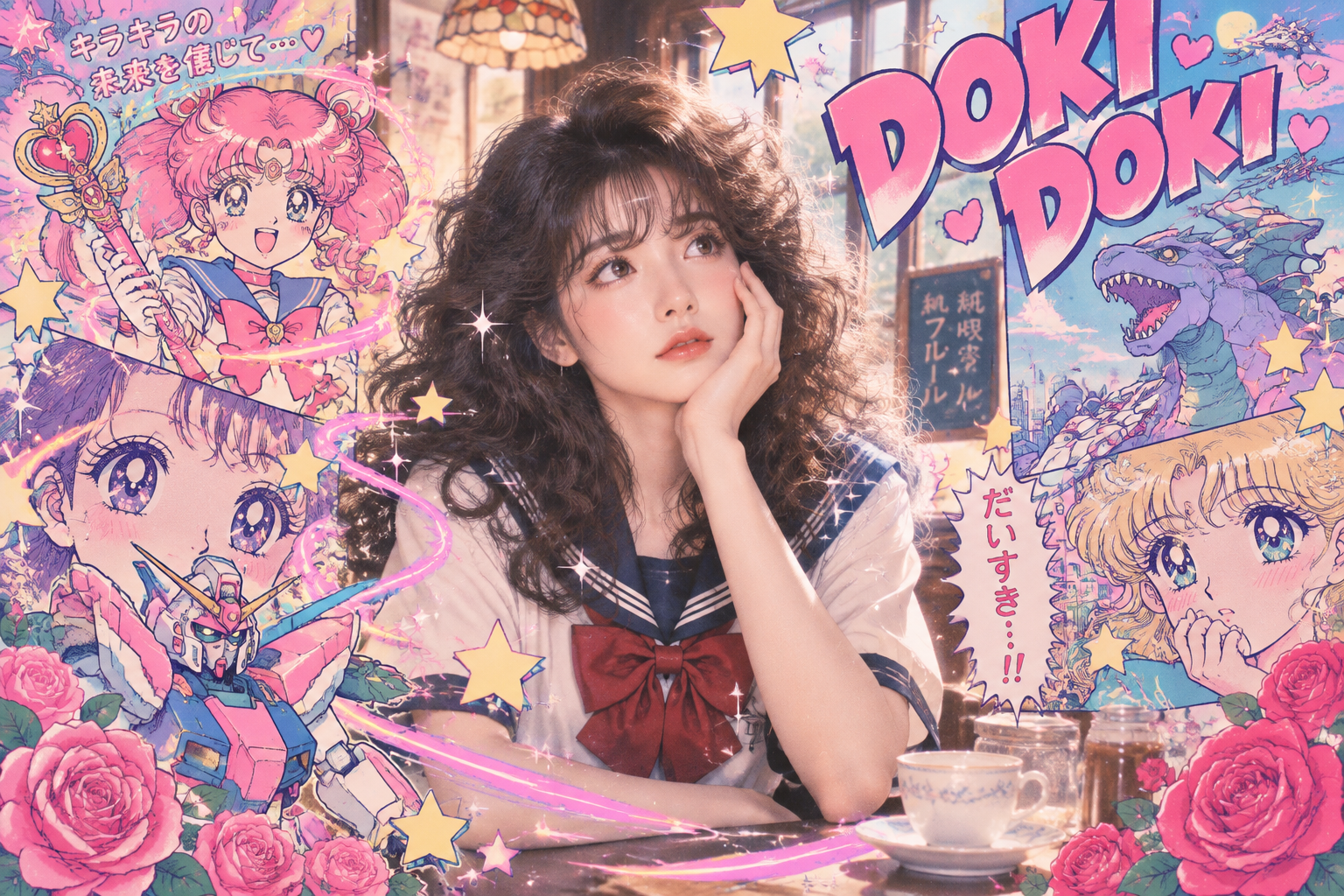 Retro Anime Fantasy