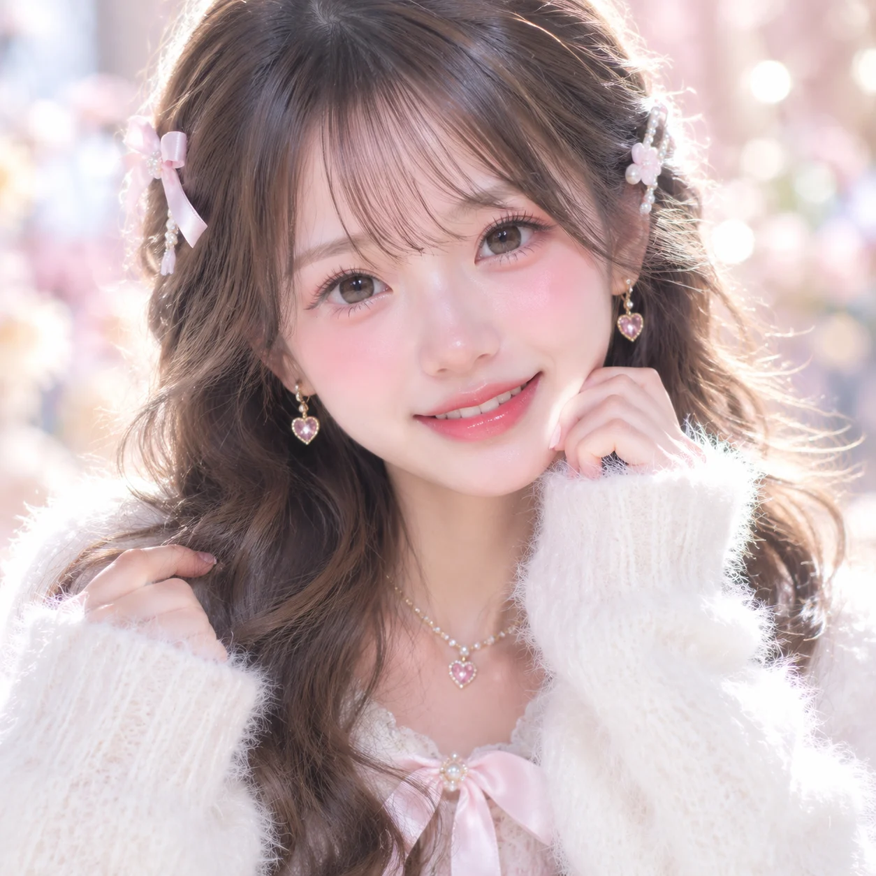 Angora Texture Idol Close Up