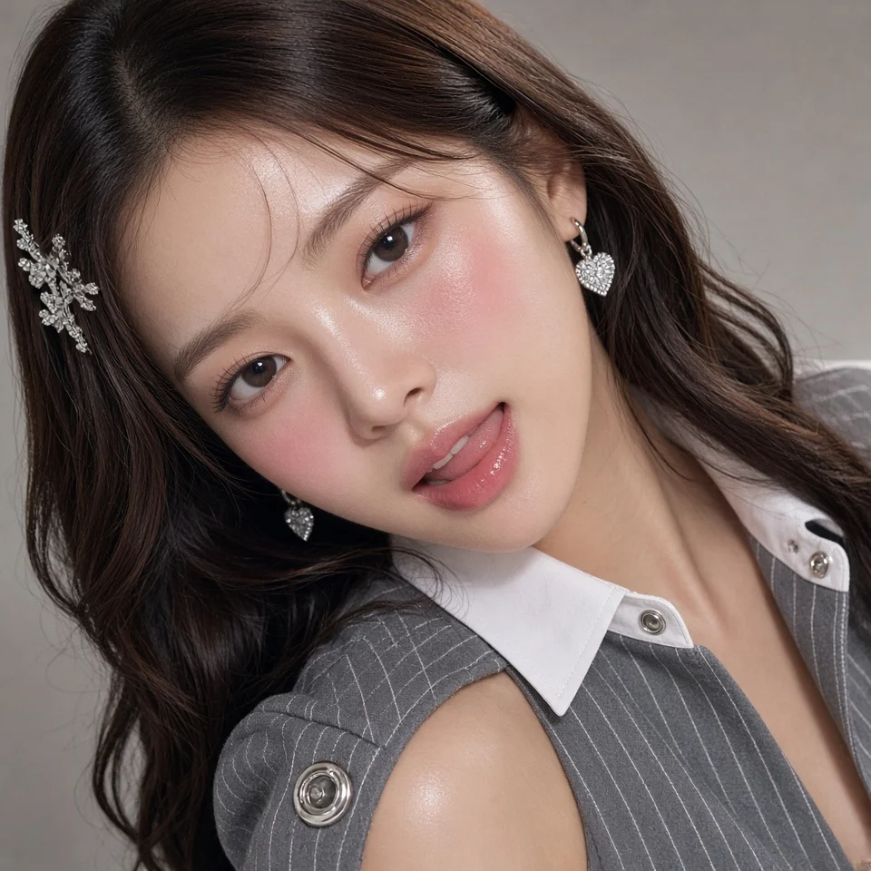 K-Pop Idol Fashion Portrait