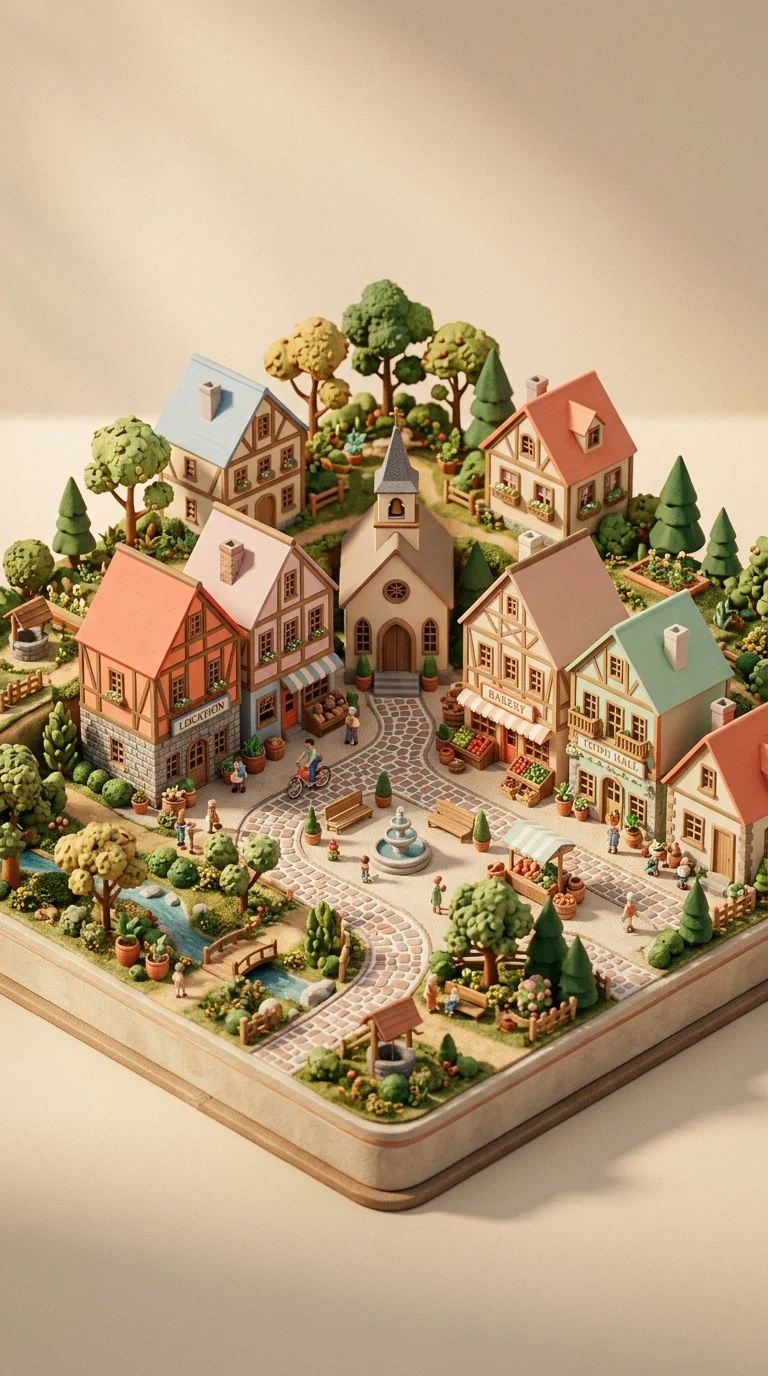 Classic Miniature Toy Style
