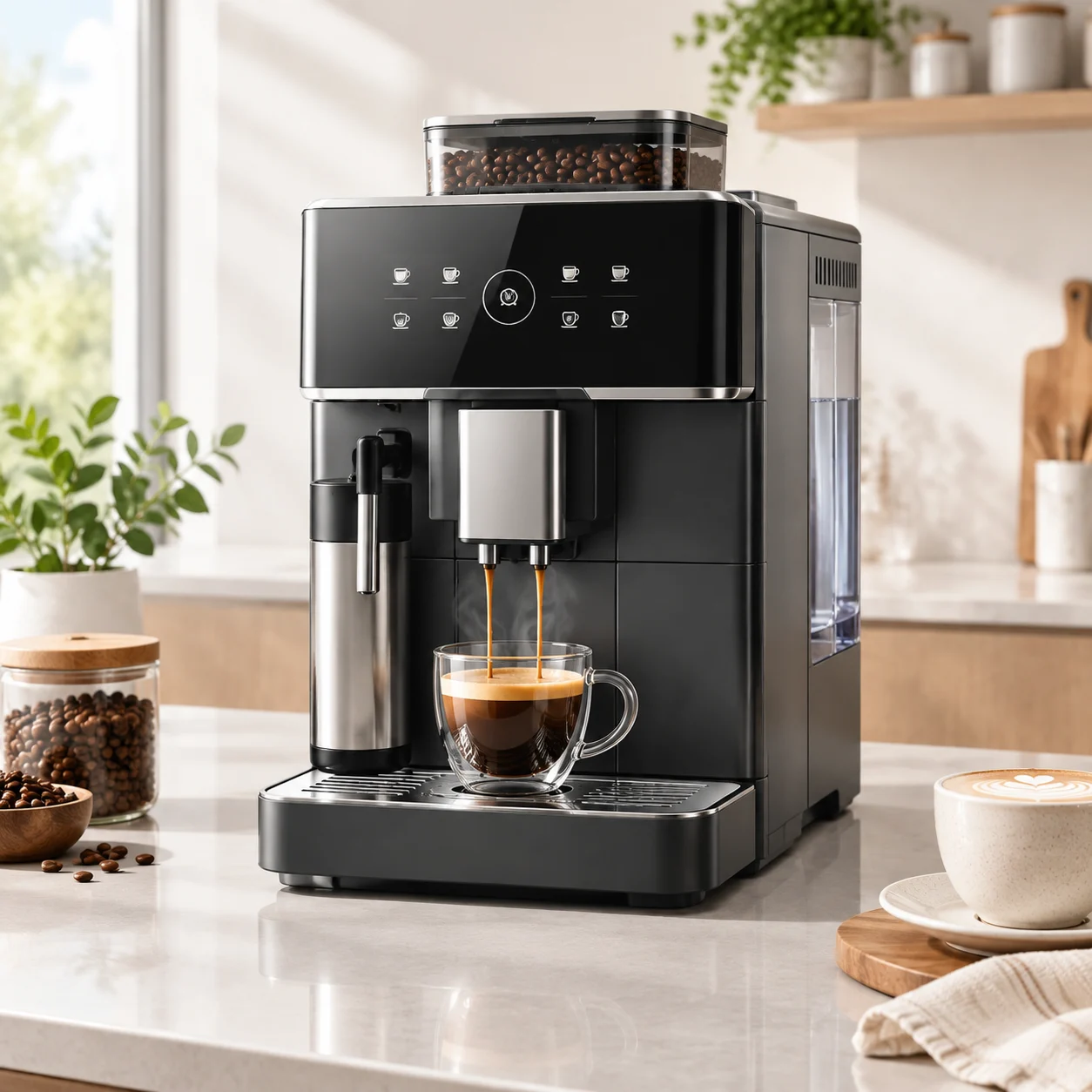 Automatic Coffee Machine Product Showcase