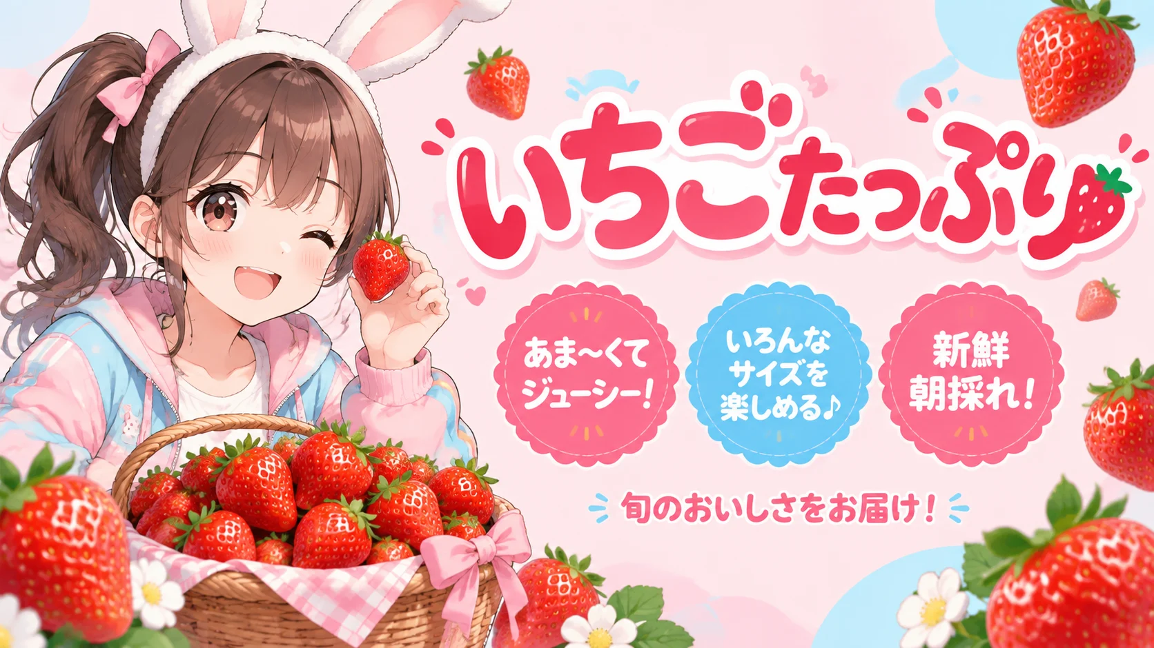 Strawberry Hero Advertisement