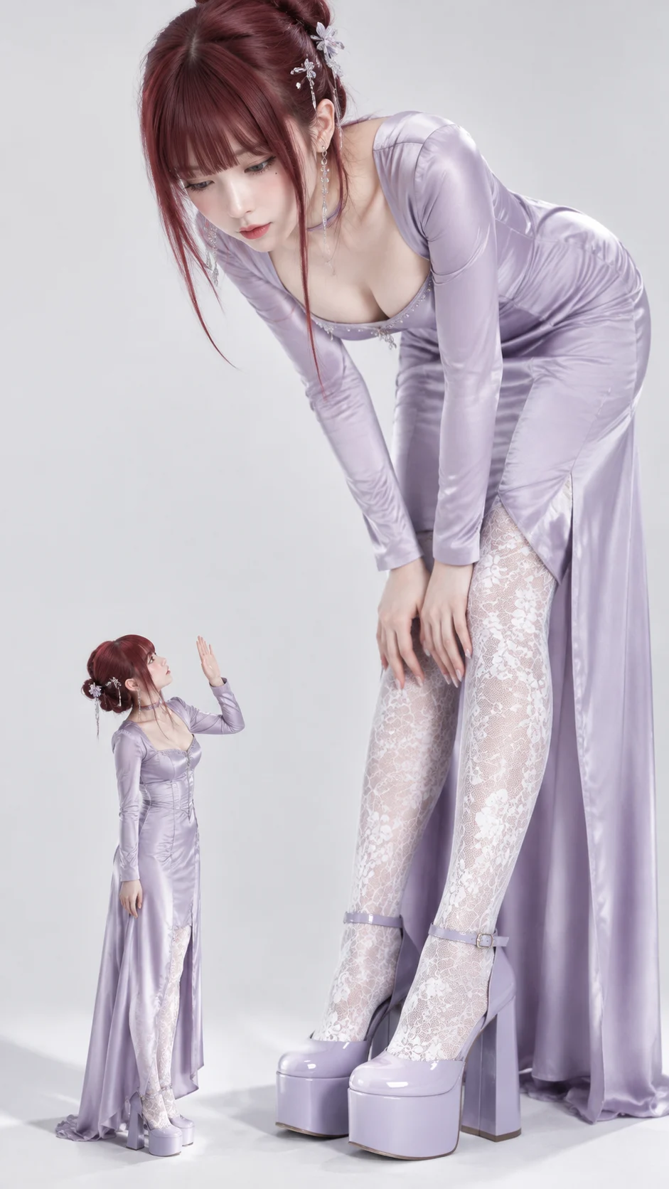 Fashion Editorial at Two Scales