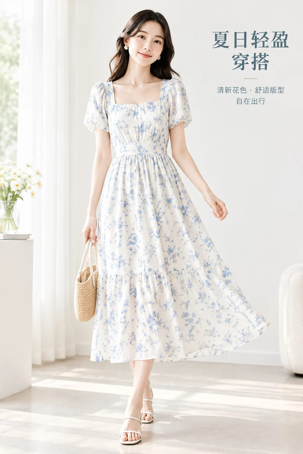 Fresh Summer Dress Product Showcase
