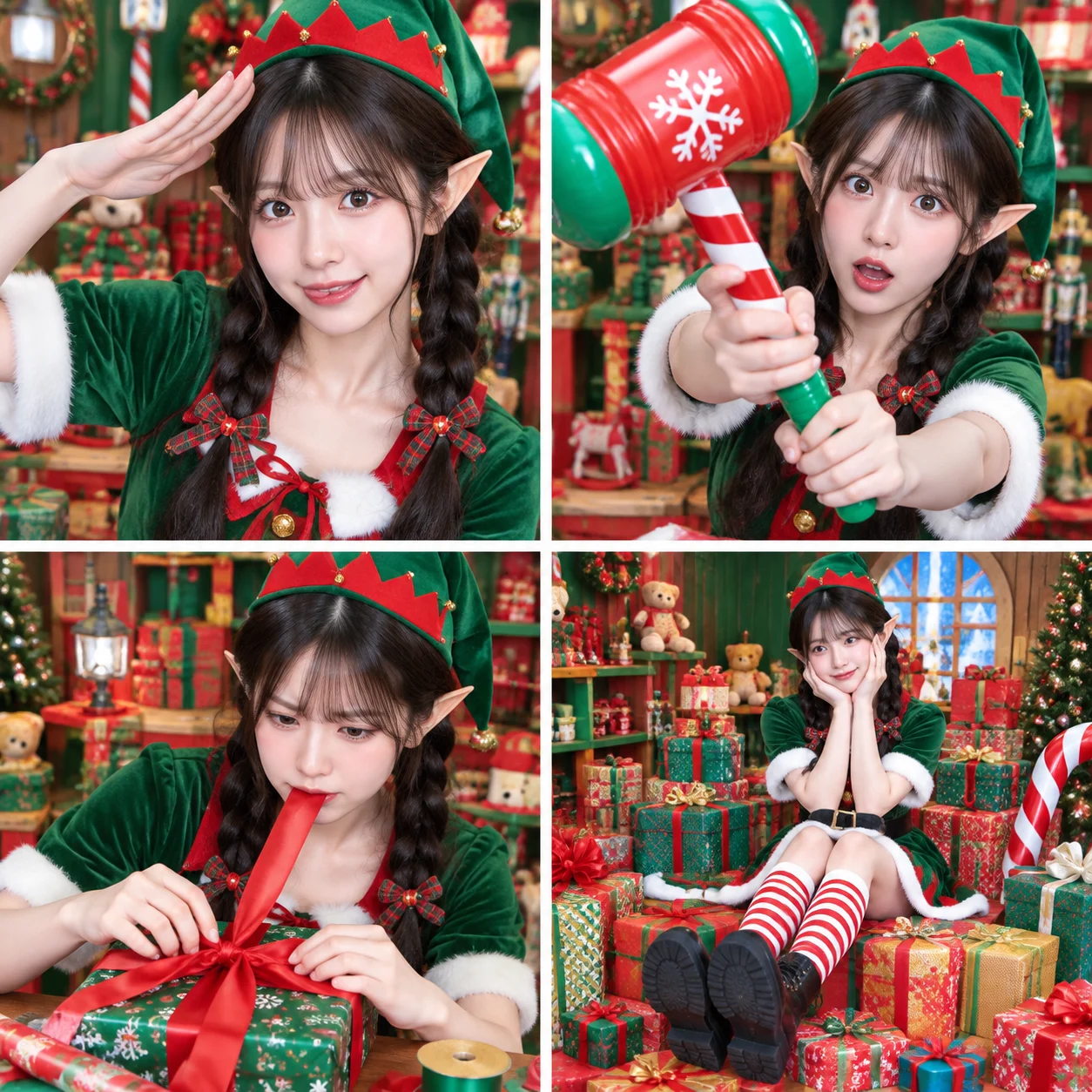 Christmas Elf Portrait