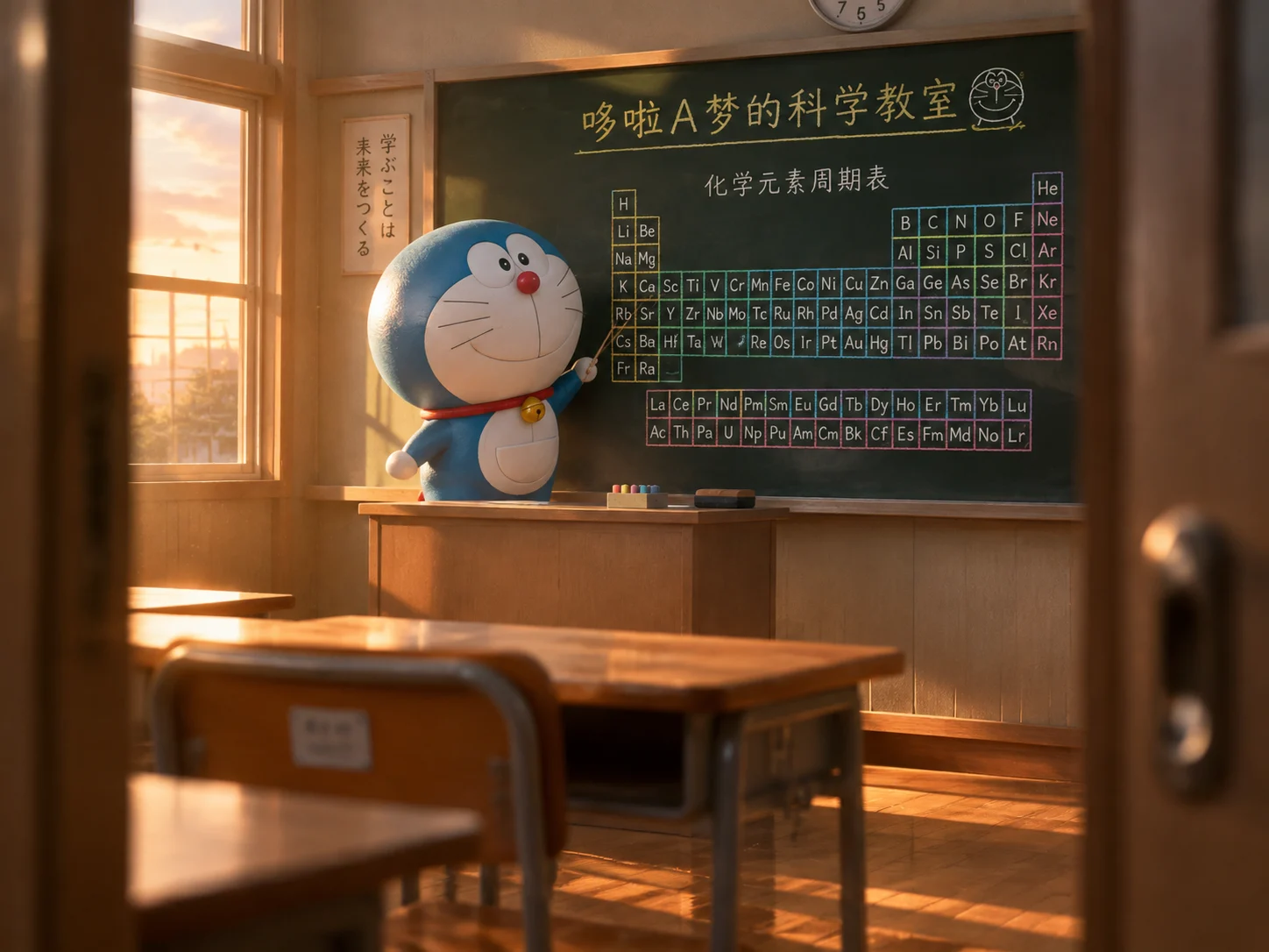 Doraemon Science Classroom after School